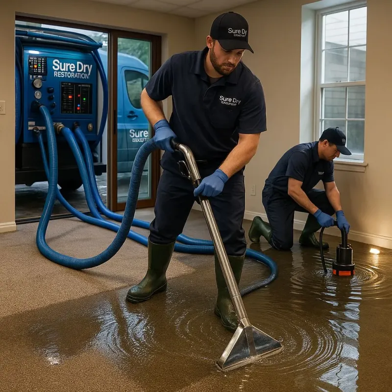 Water Extraction and Removal process in Peach Lake, NY